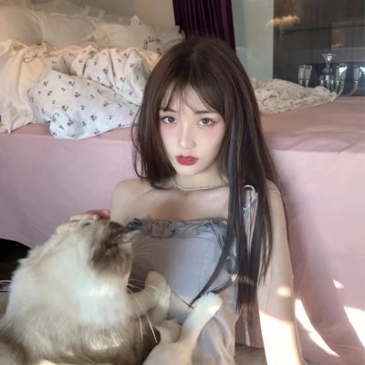 燃烧女子的画像